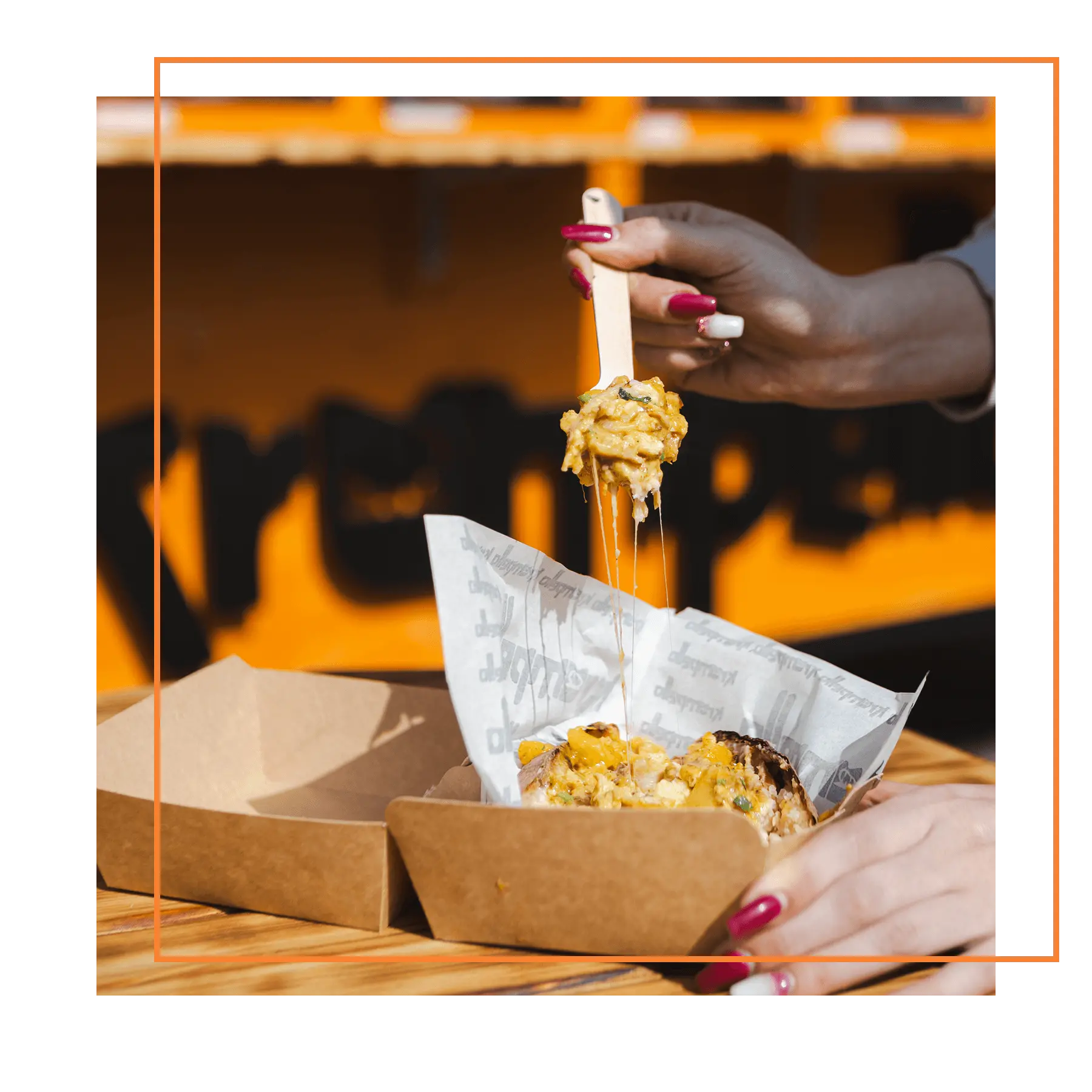 Krumpello food truck rendezvényen